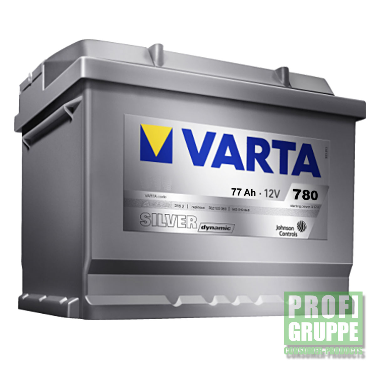 VARTA Silver Dynamic Autobatterie E44 77Ah VW TOURAN