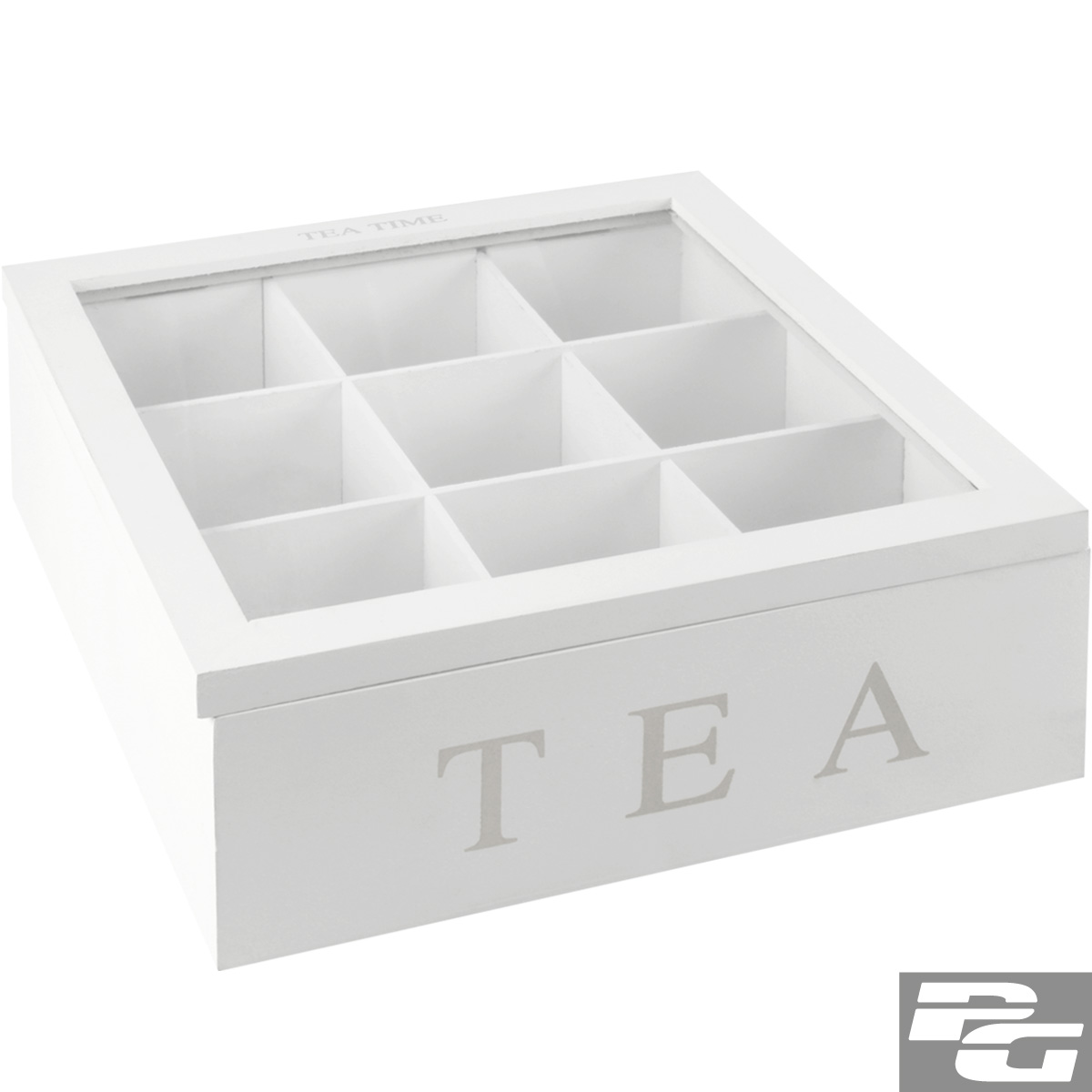 Teekiste 6 o. 9 Fächer Teebox Teekasten Teebeutelkiste Teebeutelbox ...