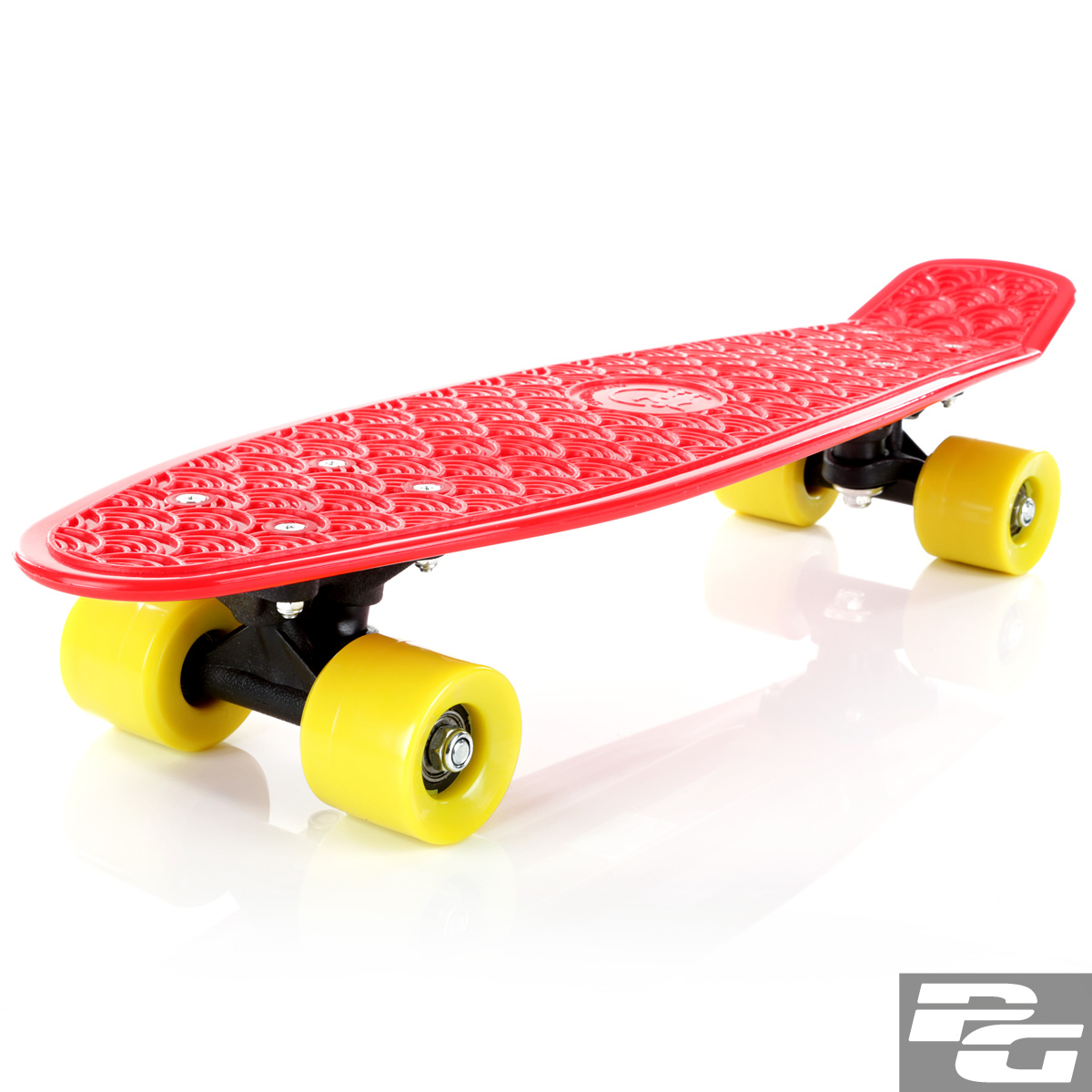Retro Skateboard 22" Street Cruiser Mini Board Funboard Kicktail eBay